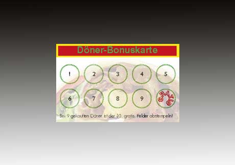 Bonuskarte Doener
